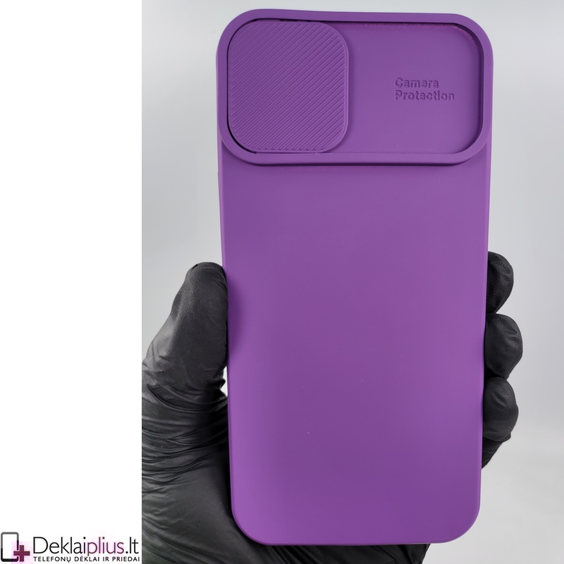 Švelnus guminis dėklas su kameros apsauga - violetinis (Apple Iphone 14 Plus) Švelnus guminis dėklas su kameros apsauga - violetinis (Apple Iphone 14 Plus)